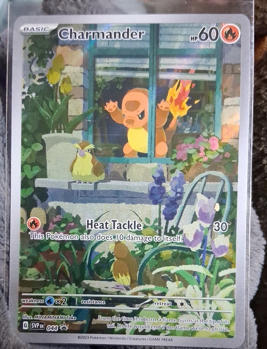 charmander pokemon center promo card (Pokemon Center) SV: Scarlet & Violet Cards # 044 Sweets and Geeks Fire / 70 / Basic Attack 1 Charmander - 060/SV-P - SV-P