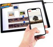 Slide Viewer Light Box for Scan Old Slide Negative Film Scanning Artist Sketchin