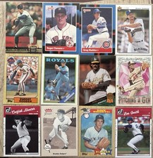Nolan Ryan Roger Clemons ⭐️MLB Pitchers 12 Card Lot - Gooden Johnson Greg Maddux