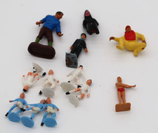 Selection of vintage plastic figures - Britains etc