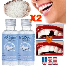 2X Tooth Repair Kit - Temporary Teeth Replacement Kit for Missing & Broken Teeth