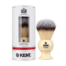 Kent BK12S Extra Large Synthetic Ivory White Shaving Brush