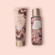 Victoria's Secret Set of Mist  Lotion  Bare Vanilla  Br l e