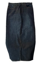 GAP Indigo Mens Relaxed Fit Dark Wash Denim Jeans 36x32 Straight Leg NWT