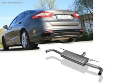 FOX Edelstahl Duplex Sportauspuff Ford Mondeo Mk5 2.0l EcoBoost