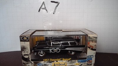 2011 M2 Auto Dreams 1957 Chevrolet Nomad, 100 Years, Black, 11-05, 1/64, NIB