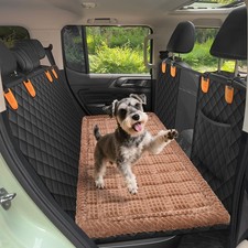 Pet Bed Mat for Car Backseat Extender, Non-Slip Dog Bed for Car Back Seat, Fl...