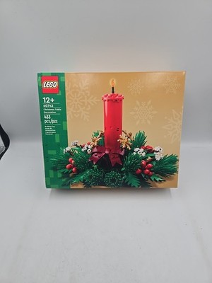Lego 40743 Christmas Table Decoration Candle Set Holiday Topper Decor New Sealed