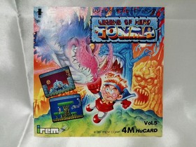 Irem Legend of Hero Tonma PC Engine HU Card Retro Action Game
