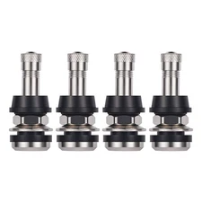 4 PCS TR416 Tire Valve Stems High Pressure Bolt in Valve Stem Flush Mount