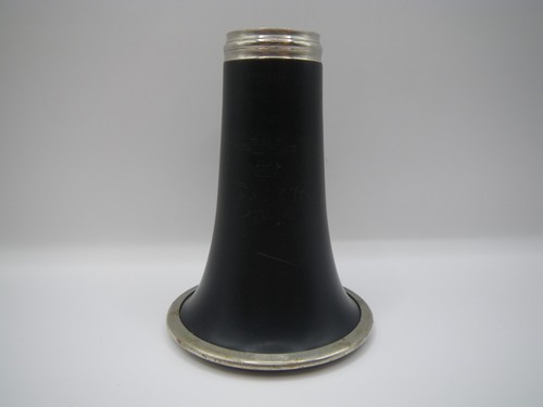 VINTAGE BETTONEY BC CADET Bb CLARINET BELL - PROCESSED WOOD -TENON I.D. = 26.6mm