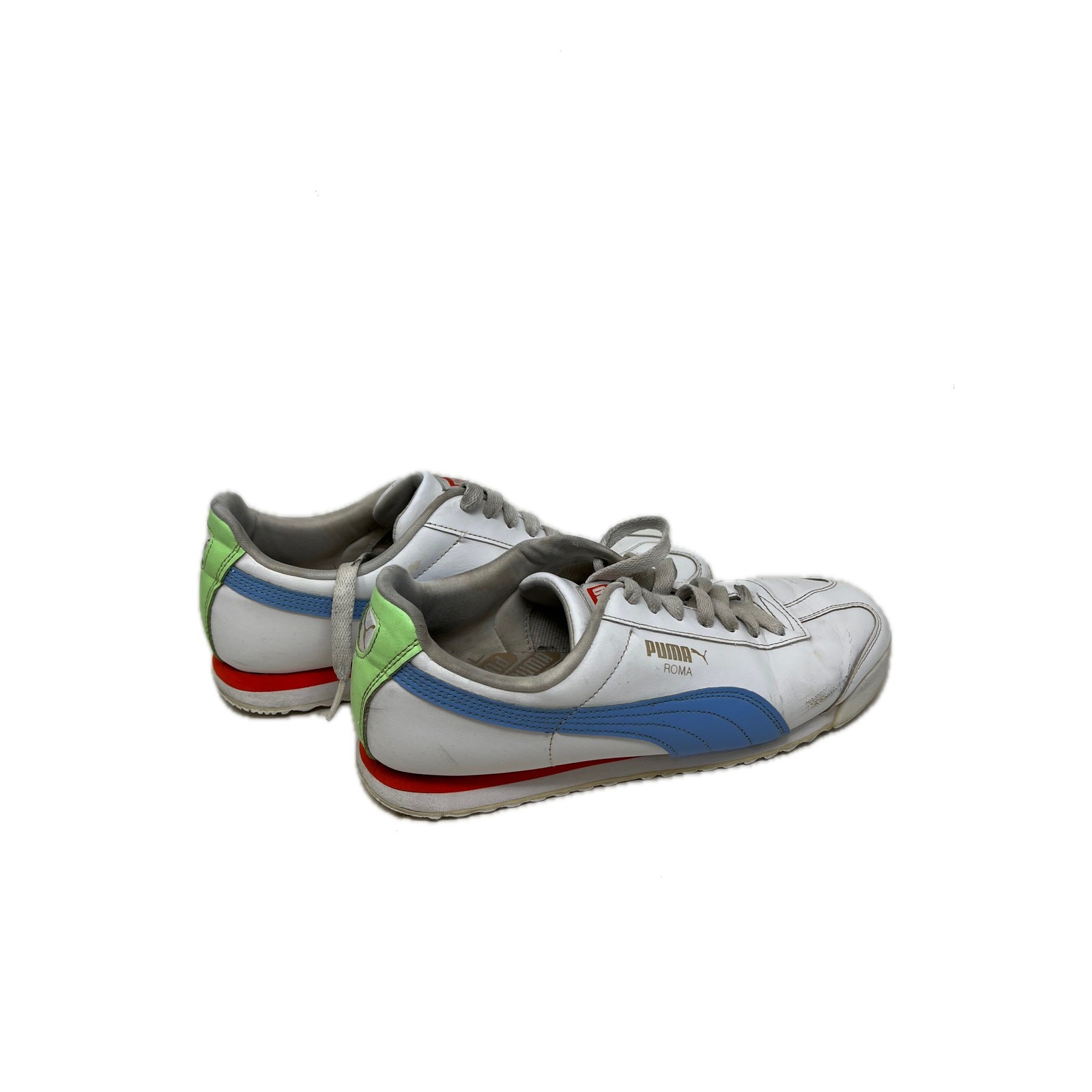 Puma Roma Basic+White Blue 369571-47 Mens 10.5 image 3