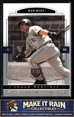 Edgar Martinez 2004 SkyBox LE Retail #100 Seattle Mariners Baseball