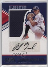 2018 USA Baseball Stars & Stripes Jerseys Black Ink Landon Marceaux Auto 4m3