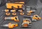 Ridgid R96850 18V 8-Tool Combo Kit with 5ah and 2ah battery - READ DESCRIPTION