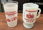 Shoemakersville PA Pennsylvania Fire Co No 1 75th Anniversary 2 Mugs 60th 1969 — photo 1