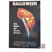 Nick Castle Signed Halloween Michael Myers 24x36 Poster Exact Proof ACOA
