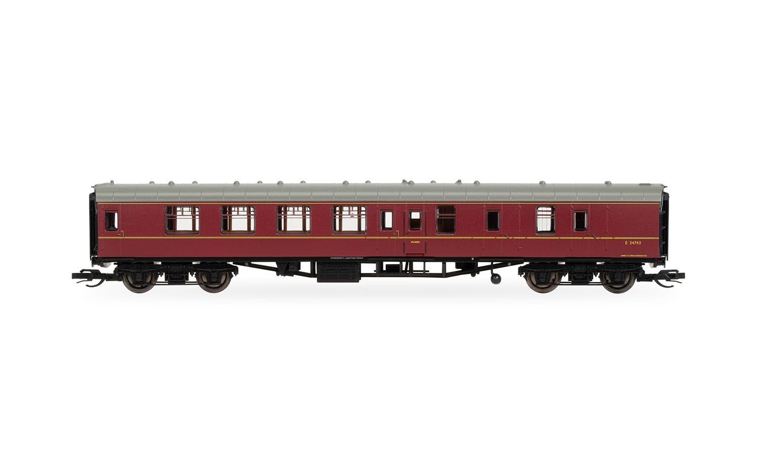 Hornby TT120 Modelleisenbahn TT4002A BR Mk1 Brake Second E34743 - Era 5 Coaches 12690₽