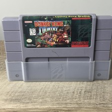 Donkey Kong Country SNES Super Nintendo 1994 Authentic Cartridge Tested Working
