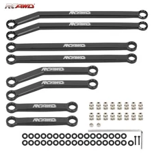 Alloy Linkage Set Toe Link for RC 1/24 Axial SCX24 Deadbolt Upgrade Parts