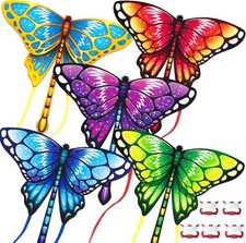 Easy to Fly Kites for Kids  Medium approx. 1.2m wingspan , butterfly