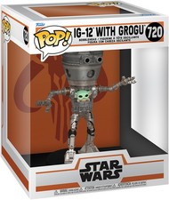 Star Wars - IG-12 with Grogu 720 Funko Pop! Deluxe