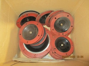 Cat Boogie wheel steel caps for MT tractors (855/835) 2 sets