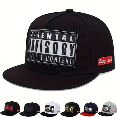 Fashion Casual Snapback Baseball Cap Hip Hop Flat Brim Adjustable Unisex Sun Hat