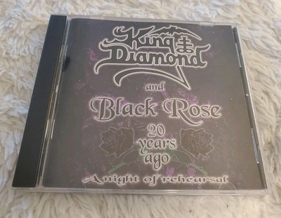KING DIAMOND And BLACK ROSE A Night Of Rehearsal CD 2001 Hard Rock METAL Good