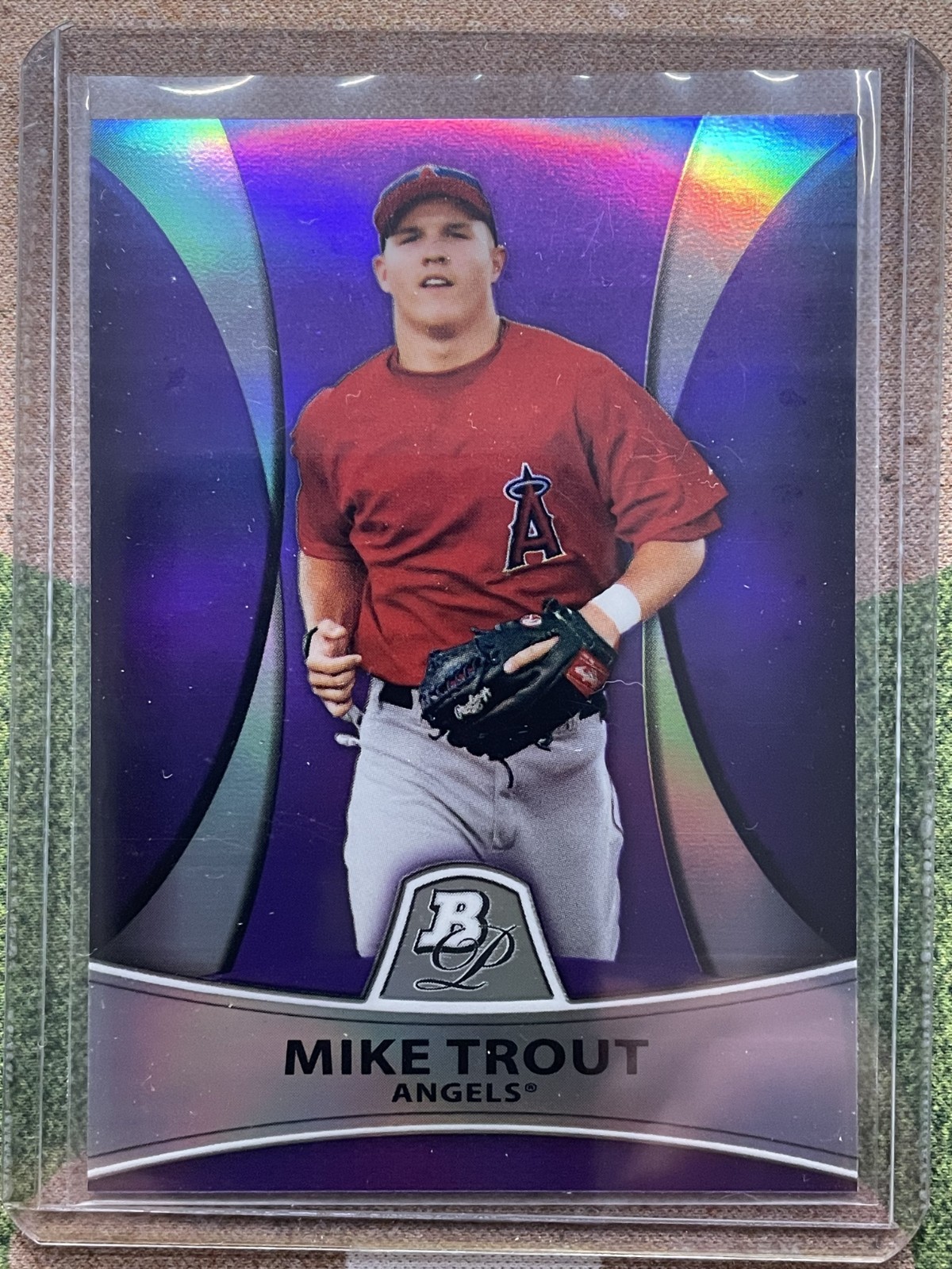2010 Bowman Platinum - Prospects Mike Trout #PP5 Purple Refractor (RC)