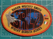 STS-68 / SRL2 SPACE SHUTTLE ENDEAVOUR SMALL FLAG OVAL PATCH 6B