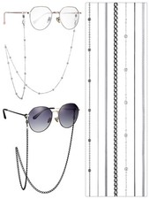 Konohan 7 Pcs Eyeglass Chains Eyeglasses Strap Glasses Holder Necklace Eyewea...