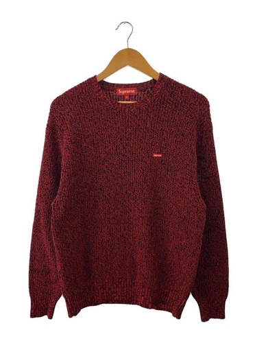 Pull tricot Supreme (coton moyen épais ROUGE Occasion
