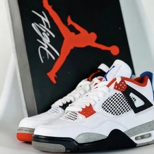 Jordan 4 Retro SE " What The" Men's Retro US Basketball Shoes