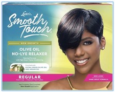 NEW Luster's Pink Smooth Touch Extra Virgin Olive Oil No-Lye Relaxer Kit Regular