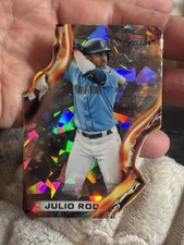 2021 Bowman's Best Heatwave Die-Cut Atomic Refractor Julio Rodriguez #HW-27