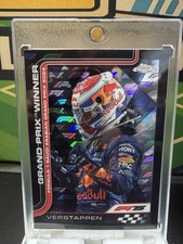 2025 Topps Chrome F1 Max Verstappen Logofractor Black Refractor #94 Error Card