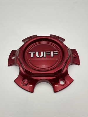 TUFF Wheels Center Cap Candy Red 1920S12 NO SCREWS