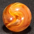 Stellar JABO CLASSIC *NECTARINE Swirl Marble 9/16" Mint Hawkeyespicks sg — photo 2