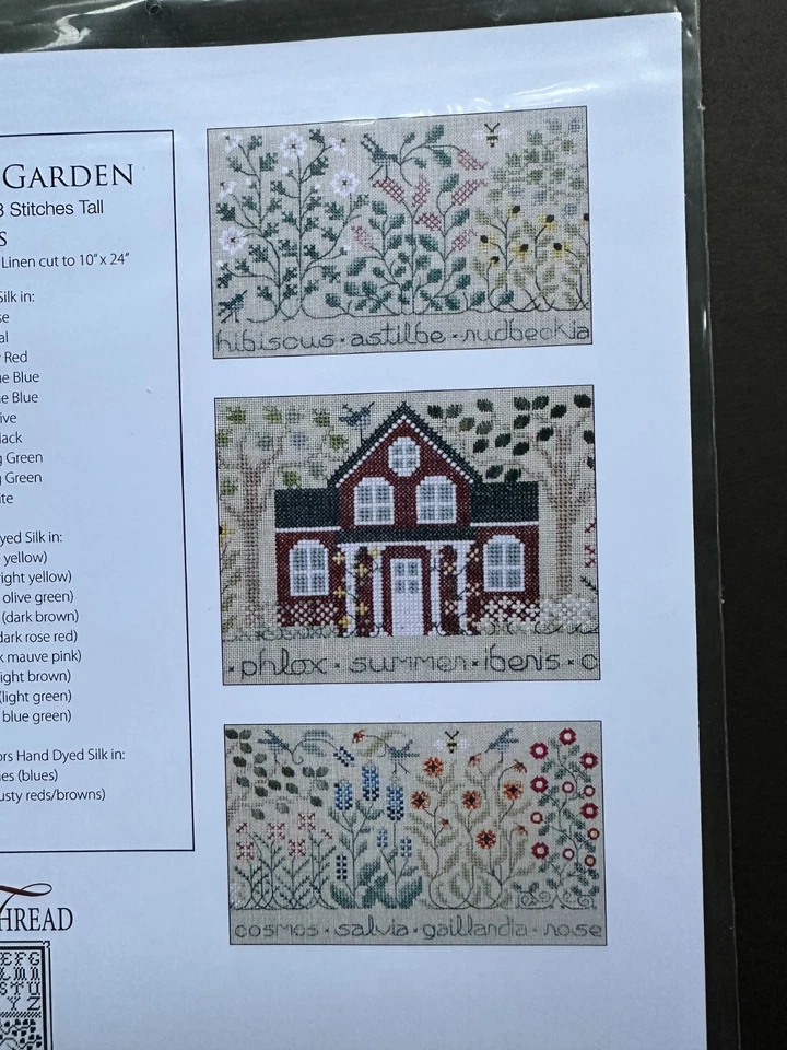 The Summer Garden - The Drawn Thread - Nuevos diseños de agujas gráficos Foto 4 de 4