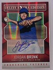 2014 Panini Elite Extra Edition - Jordan Brink #17 Franchise Futures Signatures