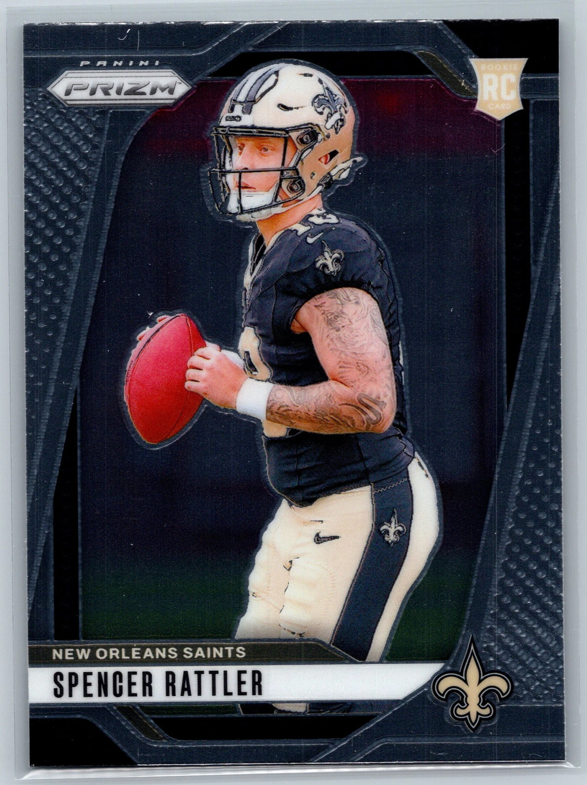 Spencer Rattler trading card