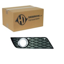 DIEDERICHS BLENDE SCHWARZ STOßSTANGE LINKS passend für MERCEDES-BENZ A-KLASSE