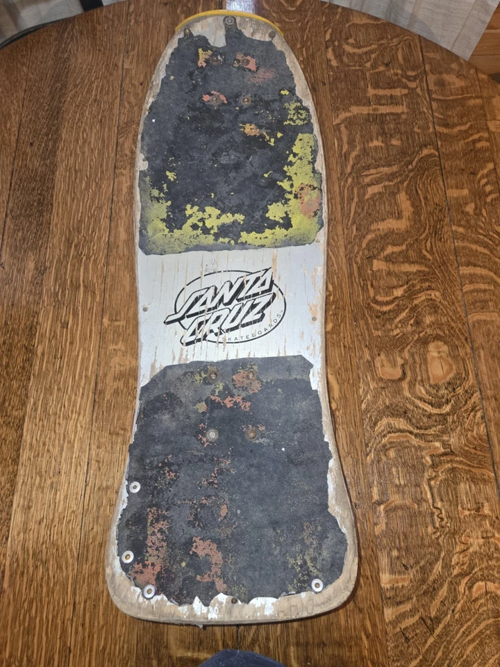 Monopatín de graffiti vintage Santa Cruz Jeff Kendall Foto 3 de 4