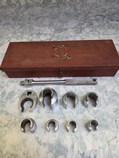 Vintage Tac Tubing Appliance Co 38 Drive Racheting Crowfoot Flare Nut Set