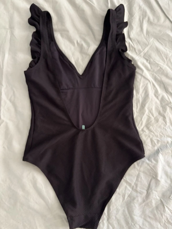 Princesse tam.tam maillot 1 pièce noir volants FR36 femme - Photo 3/4