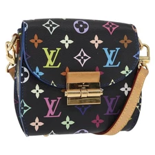 LOUIS VUITTON Multicolor Heart Breaker Shoulder Bag Black M40659 Auth 134366AV
