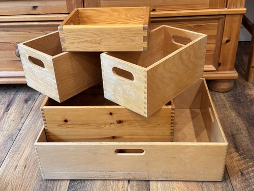 8 verschiedene Spielzeugbox, Allzweckkiste, Holz-Kiste, Holz-Box - gebraucht - Bild 5 von 10