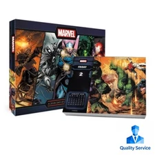 Trends International 2026 History of Marvel Day-at-a-Time6.12"x5.37"Box Calendar