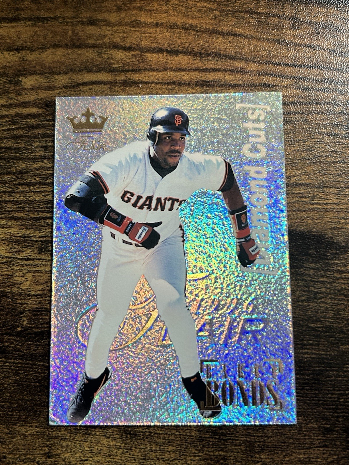 1996 Flair #3 of 12 Barry Bonds Diamond Cuts Rare 90's Inserts Giants GOAT 🔥